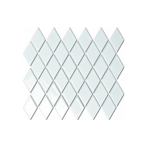 Mozaika - Mozaika Diamond Rhombe white gloosy 48x48mm